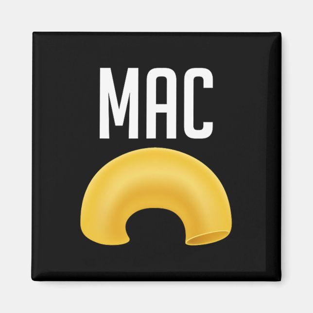 Imán Fun Matando Macaroni Y Traje De Halloween De Queso (Frente)