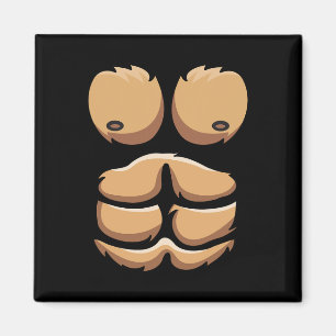 Imán Fun Mono Gorila Chest Costume Halloween