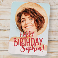 Fun Personalizado moderno de Guay Fun Photo Birthd