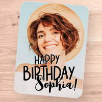 Fun Personalizado moderno de Guay Fun Photo Birthd
