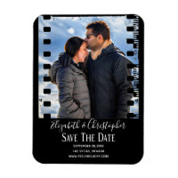 Fun Retro Vintage FIlm Photo Save The DATE