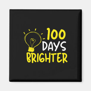 Imán Fun Teacher Cita 100 días