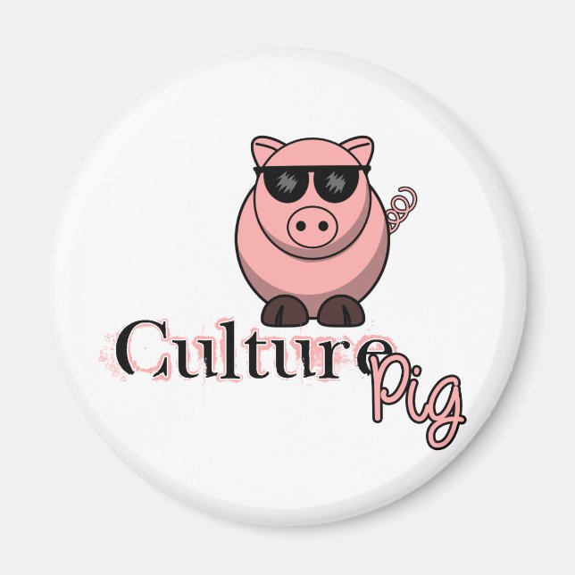 Imán Funcionario del cerdo de cultura (Frente)