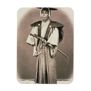 Imán Funcionario judicial o samurai japonés, c.1870s