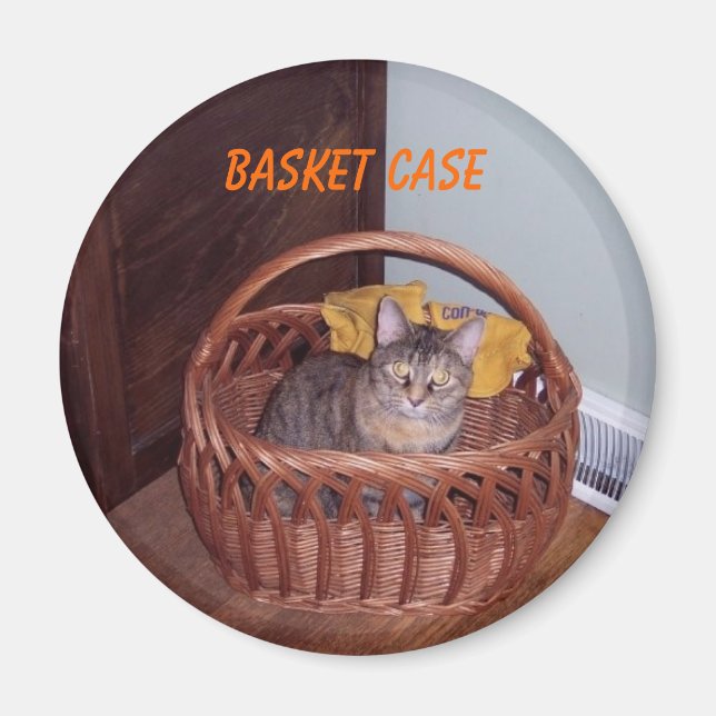 Imán Funda de cesta Kitty (Frente)