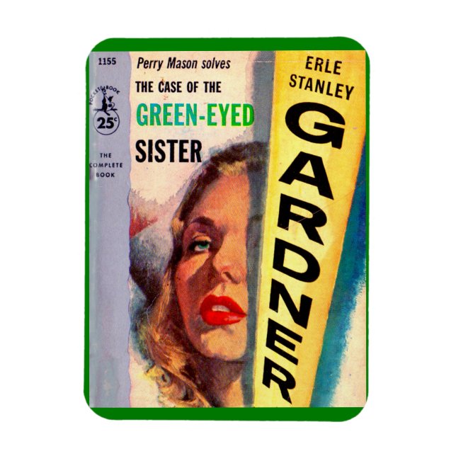 Imán Funda de la hermana de los ojos verdes (Vertical)