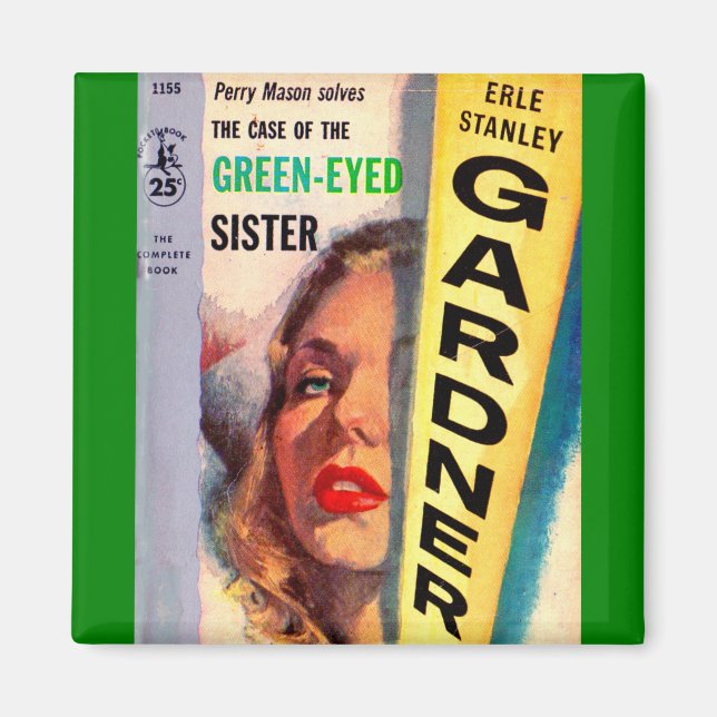 Imán Funda de la hermana de los ojos verdes (Frente)