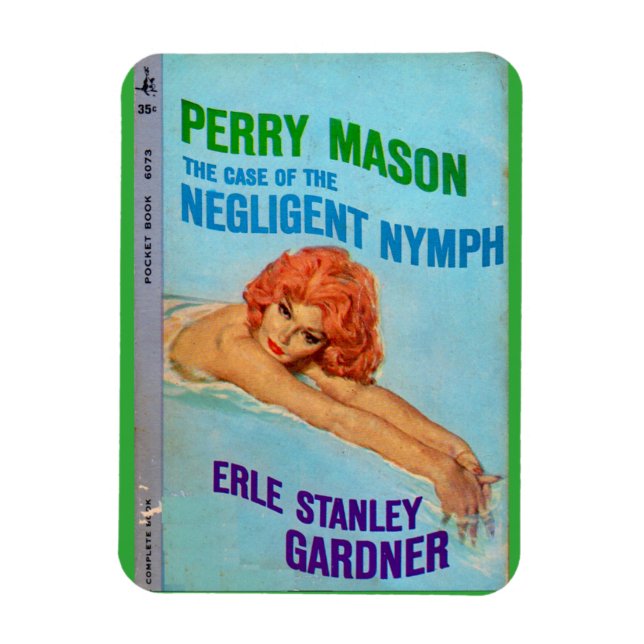 Imán Funda de la portada del libro de negligencia Nymph (Vertical)