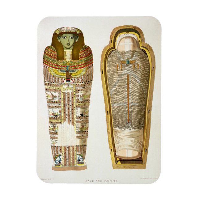 Imán Funda y momia en sus cerebras de Gizeh, Volumen (Vertical)