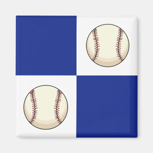 Imán Fundadosa plantilla de fotos de béisbol