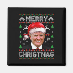 Imán Funeraria familia de Navidad Donald Trump