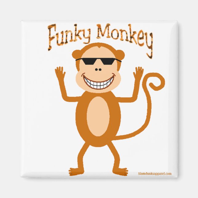 Imán Funky Monkey Magnet (Frente)