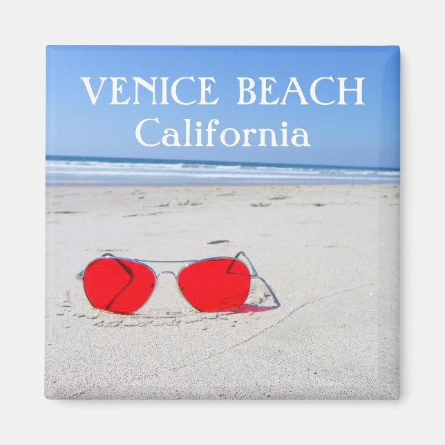 Imán ¡Funky Venice Beach Magnet! (Frente)