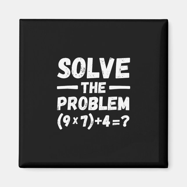 Imán Funny 67 Meme Pemdas Elementary Math Teacher Humor (Frente)