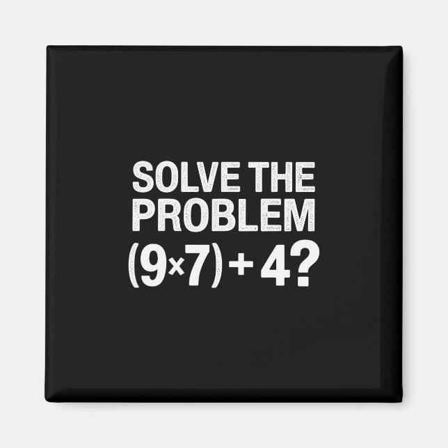 Imán Funny 67 Meme Pemdas Math Teacher Brainrot Element (Frente)