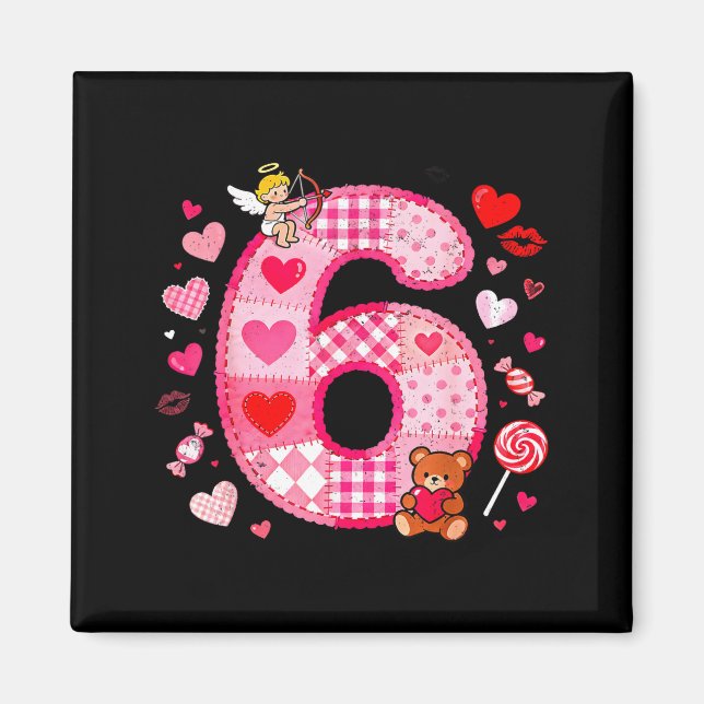 Imán Funny 67 Valentine Meme Couple Matching Love  (Frente)