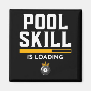 Imán Funny 8 Ball Cita Deportes Billiard Pool