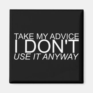 Imán Funny Advice Fridge Magnet