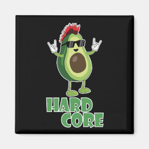 Imán Funny aguacate de núcleo duro