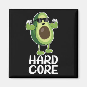 Imán Funny aguacate severo muscular