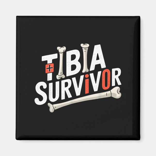 Imán Funny Anatomy Going Tibia Okay Broken Leg Gift For (Frente)