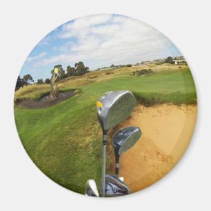Imán Funny Australian Golf Design, Magnet