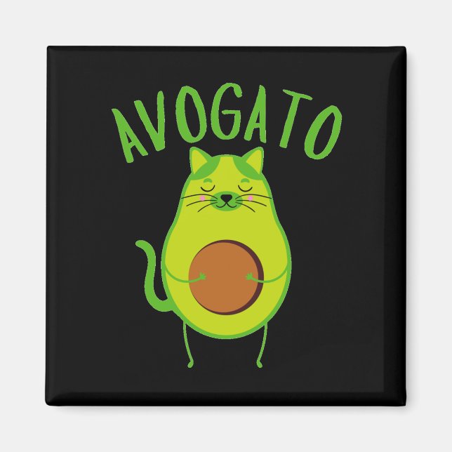 Imán Funny Avogato (Frente)