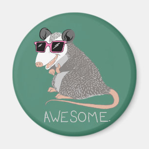 Imán Funny Awesome Possum
