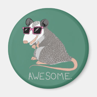 Imán Funny Awesome Possum