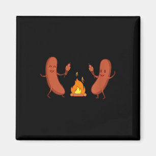 Imán Funny Bbq Grill Grill Bbq Beer Griller Sausage