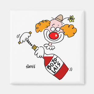 Imán Funny Beaujolais Personalizado de vinos degustaci