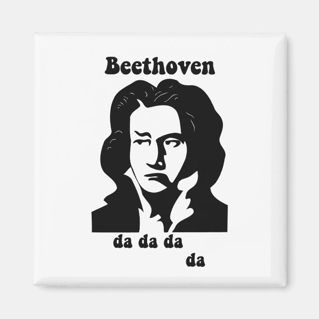 Imán Funny Beethoven (Frente)