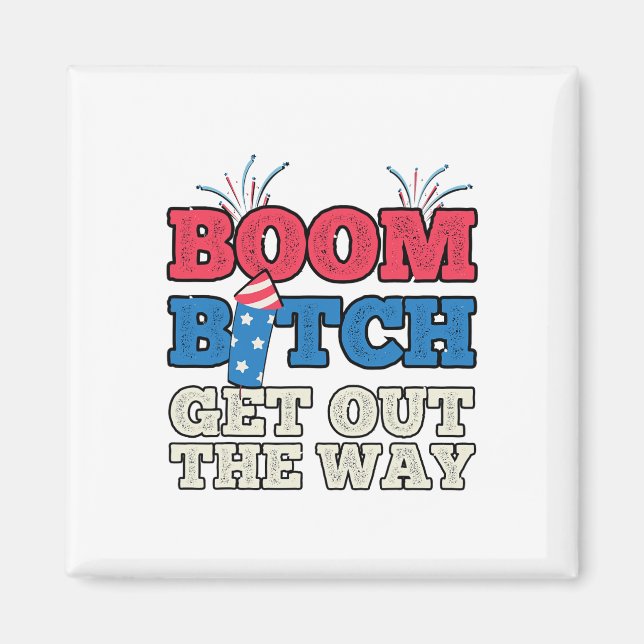 Imán Funny Boom 4of (Frente)