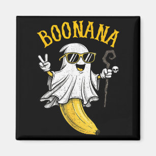 Imán Funny Boonana Sungles Cute Boo Funny Halloween Hal