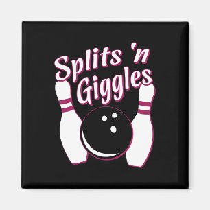 Imán Funny Bowling Team se esparce y Giggles