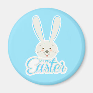 Imán FUNNY BUNNY Hapy Easter Eggt Hunt Fiesta