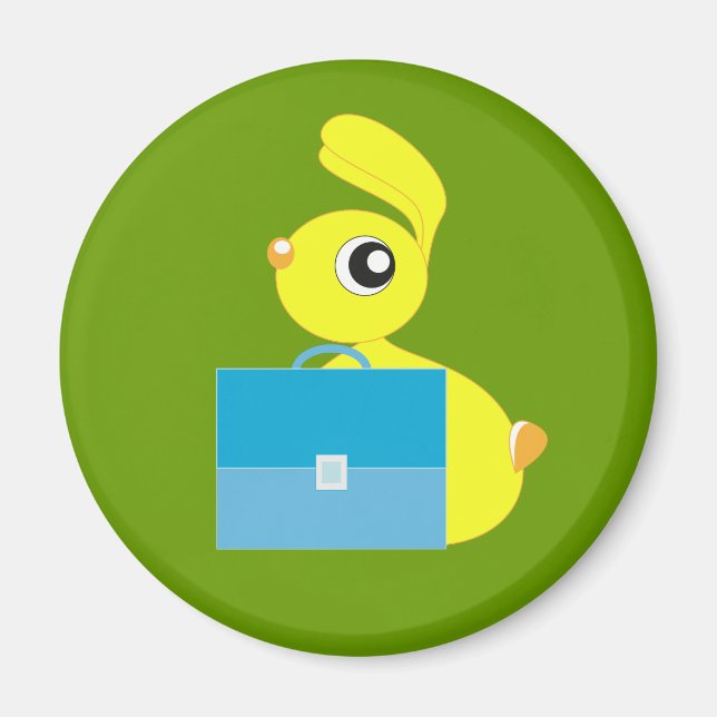 Imán Funny Bunny Magnet (Frente)