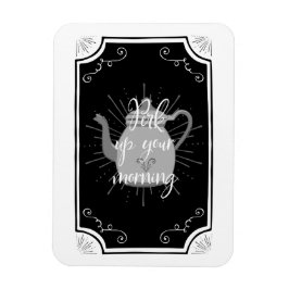 Imán Funny Coffee Antique Kitchen Rótulo