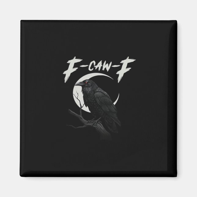 Imán Funny Crow Essential Creative Casual (Frente)
