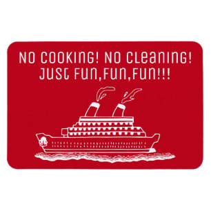 Imán Funny Cruise Ship Cabina Stateroom Door Marker Mag