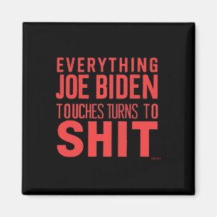 Imán Funny Donald Trump 2024 Todo Joe Biden Touch