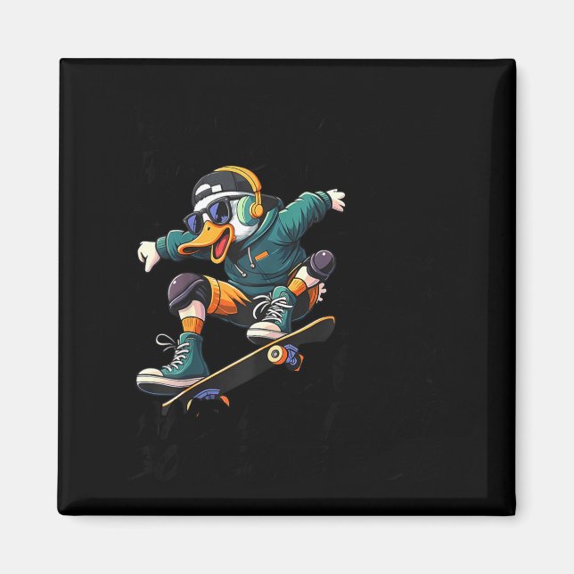 Imán Funny Duck Graphic Tees Men Women Teens Funny Quot (Frente)