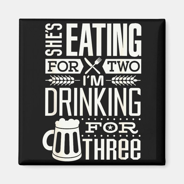 Imán Funny Expecting Dad Shirt For Pregnancy New Dad Fa (Frente)