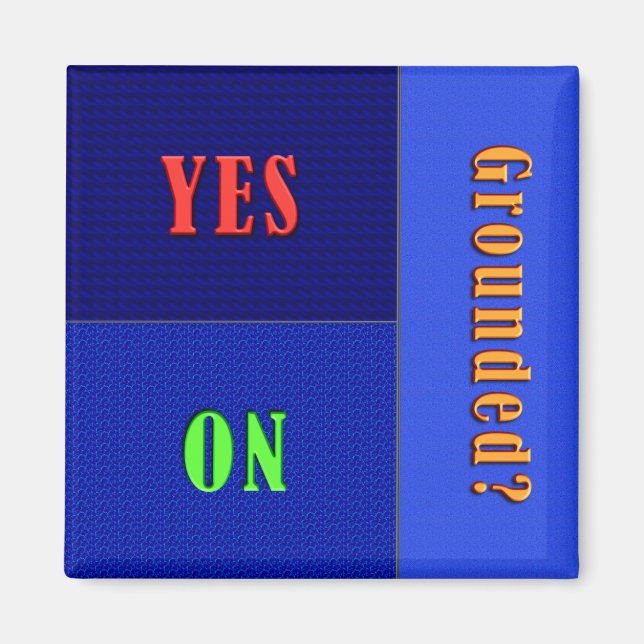 Imán Funny Flip Magnet - Estado de base (Frente)