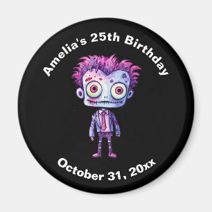 Imán Funny Frankenstein Monster Halloween Fun Cumpleaño