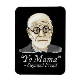 Imán Funny Freud Psychology Magnet