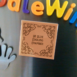 Imán Funny Fridge Ye Olde Cooling Chamber Celtic Border