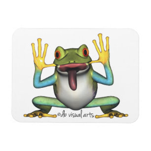Imán Funny Frog Premium