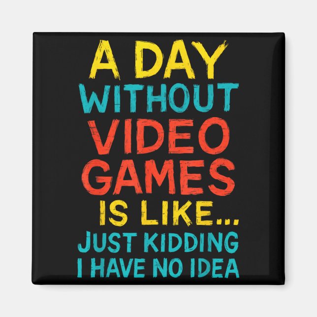 Imán Funny Gamer Graphic Tee Men Boys Teens Video Gamin (Frente)