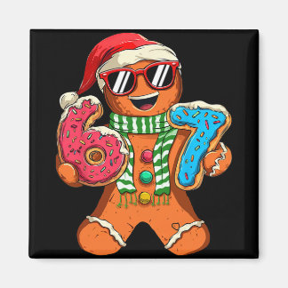 Imán Funny Gingerbread Six Seven 67 Meme Ice Cream Chri